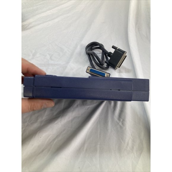 Iomega Zip 100 Parallel Port External Disk Drive Z100P2 With Adapter Cord Tested - Picture 8 of 10